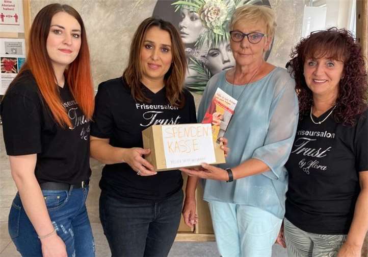 Am Freitag, den 23. Juli konnte Elke Mürtz die Spendenbox für „Cura Plaidt e.V.“ entgegennehmen.Foto: privat