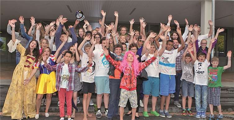 Am Internationalen Jugendcamp in Wachtberg nahmen 36 Jugendliche aus Deutschland, Frankreich und Italien teil, sie wurden von acht Animateuren betreut. JOST