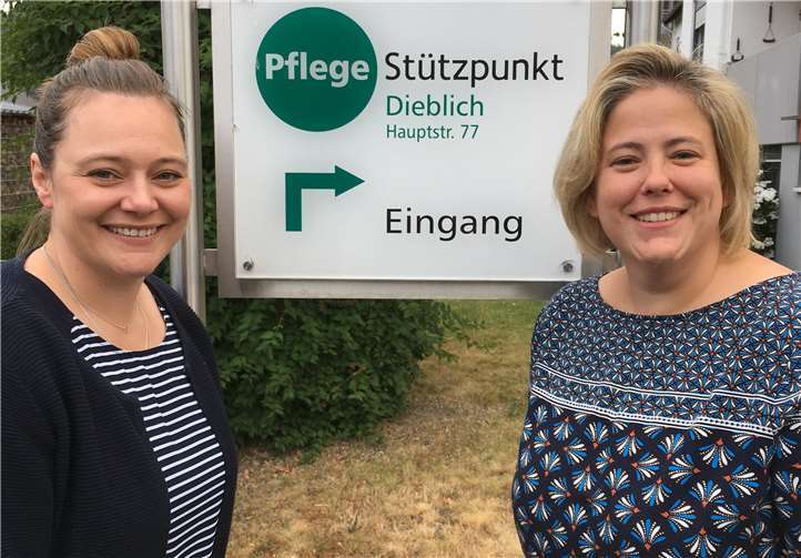 Am Mittwoch, 18. September um 15 Uhr laden Claudia Bellmund (l.) und Daniela Metzen in den Pflegestützpunkt zu einer Info-Veranstaltung ein.Foto: Projekt 3