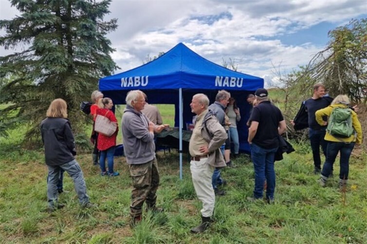 Am NABU Infostand