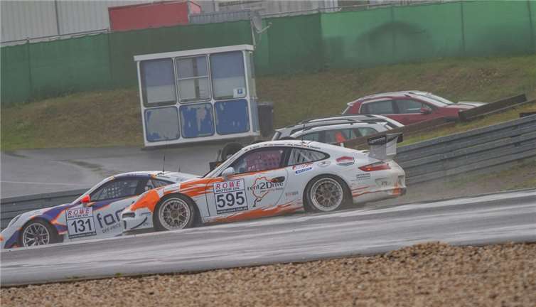 Am Nürburgring herrschten schwierige Wetterverhältnisse.Foto: Martin Braun