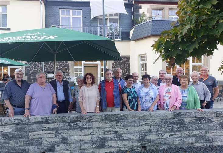 Am Ochtendunger Alten Bahnhof verbrachte man gemeinsam den Abend.  Foto: privat