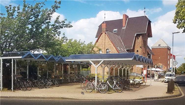 Am Rheinbacher Bahnhof sollen neue Fahrradabstellplätze entstehen. Foto: privat