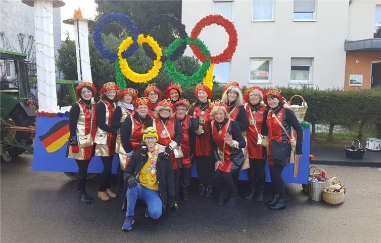 Am Rosenmontag, 4. März um 11.11 Uhr startet dann der traditionelle närrische Lindwurm durch Gimmersdorf. Foto: privat