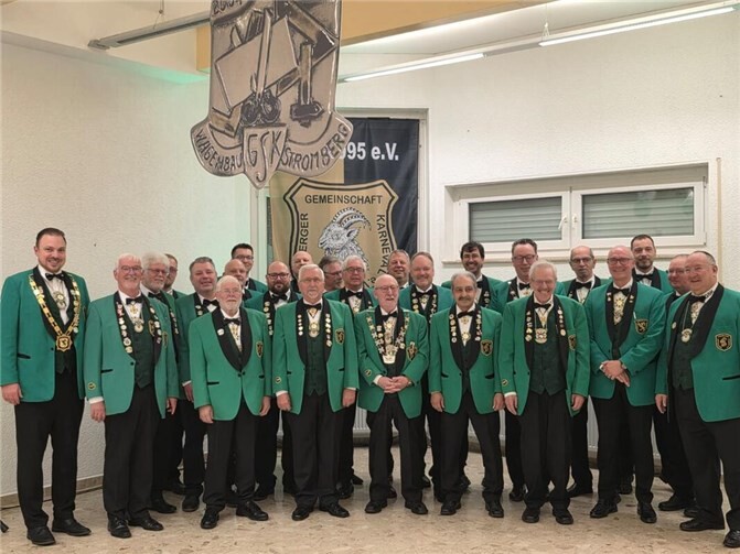 Am Samstag, 25. Oktober 2025, fand im Vereinshaus in Nauort der traditionelle Ordensempfang der Gemeinschaft Stromberger Karneval (GSK) statt. Foto: privat