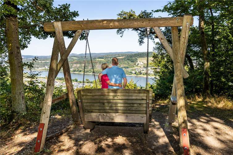 Wanderung auf der 1. Etappe der Eifelleiter Am Samstag, 4. Oktober bietet die Tourist-Information Bad Breisig anlässlich des zehnjährigen Jubiläums der Eifelleiter eine geführte Wanderung auf der 1. Etappe an. Foto: Jan Baumann
