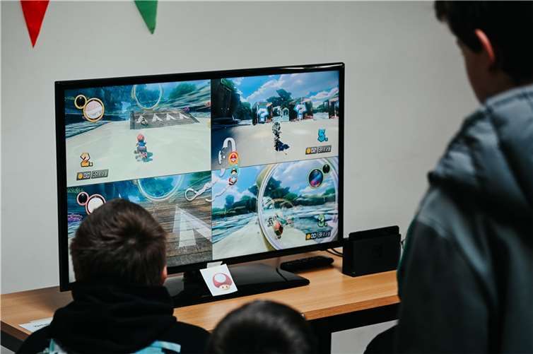 Am Samstag, dem 20. April, fand zum dritten Mal das Mario-Kart-Turnier des Meckenheimer Sportvereins statt. Foto: privat