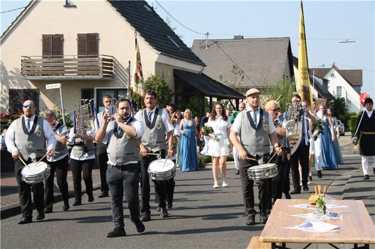 Am Samstag stand der Königszug auf dem Programm.