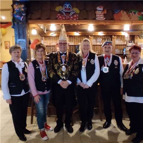 Am Sonntag, 21. Januar trafen sich die Mitglieder der GERAK zu Ihrem traditionellen närrischen Frühschoppen in der Schlossschänke in Andernach. Foto: privat