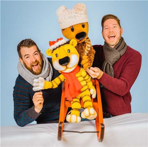 Am Sonntag, dem 19. November 2023, um 15 Uhr, wird im Rahmen der Kinderkultur-Reihe der Verbandsgemeinde Brohltal in Kooperation mit der Ortsgemeinde Dedenbach das Puppenspiel „Weihnachten mit Tiger und Bär“ präsentiert. Foto: privat