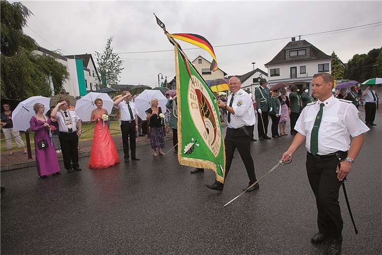 Am Sonntag gab es den großen Festumzug mit der Königsparade.