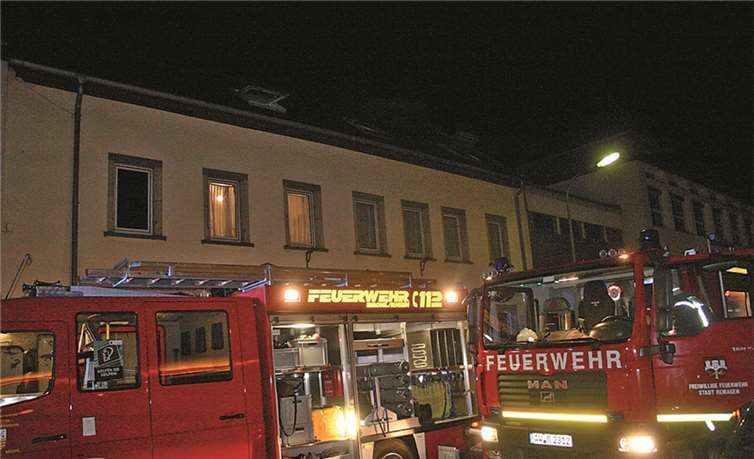 Am Sonntag kam es in Brohl zu einem Wohnungsbrand neben der Turnhalle.  RÜ