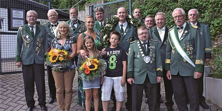 Am Sonntag wurde der neue Schützenkönig ermittelt.RÜ
