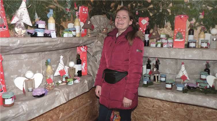 Am Stand der Caritas gab es unter anderem hausgemachte Marmelade und köstlichen Tee.