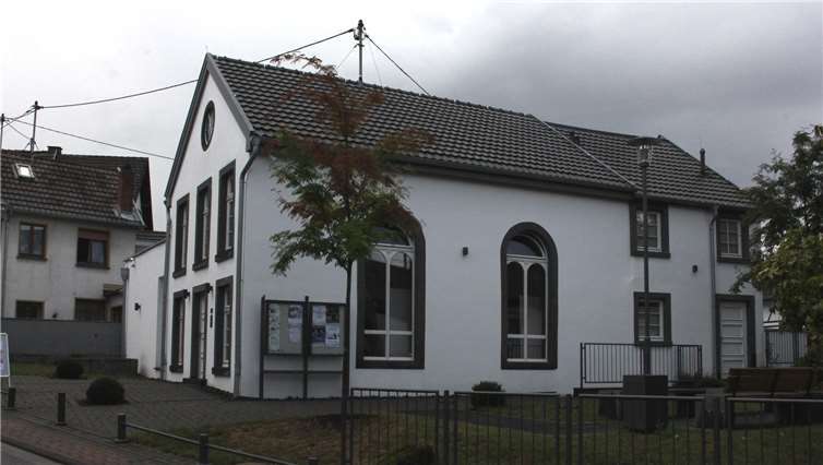 Am Tag des offenen Denkmals nahm auch die 2012 als Erinnerungs- und Begegnungsstätte eröffnete ehemalige Synagoge in Niederzissen teil.