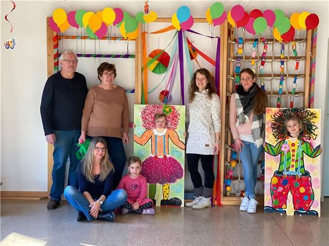 Am Weiberdonnerstag wird in der Kita Spatzennest endlich wieder kräftig Karneval gefeiert. Foto: privat