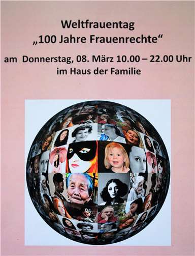 Am Weltfrauentag können sie die Besucher des Hauses der Familie auf ein vielseitiges Programm freuen. Foto: privat
