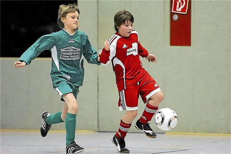 Am Wochenende kämpft der Fußballnachwuchs um die Hallenkreismeisterschaft. TH