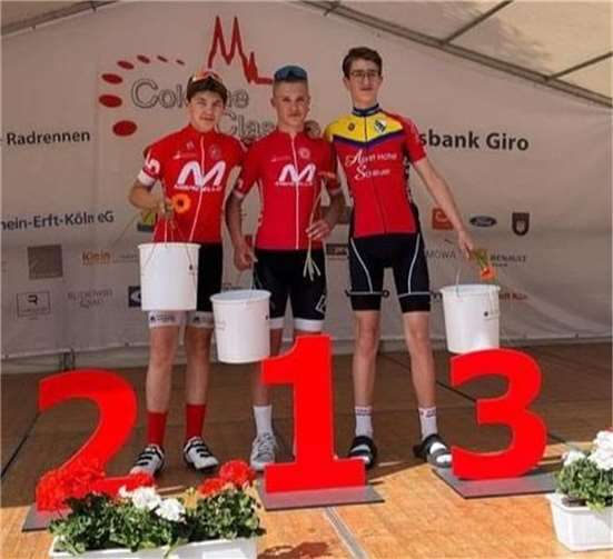 Am ersten Tag gewann Mika Lohmar das Rennen und Valentino Zandegiacomo de Lugan belegte den zweiten Platz. Foto: privat