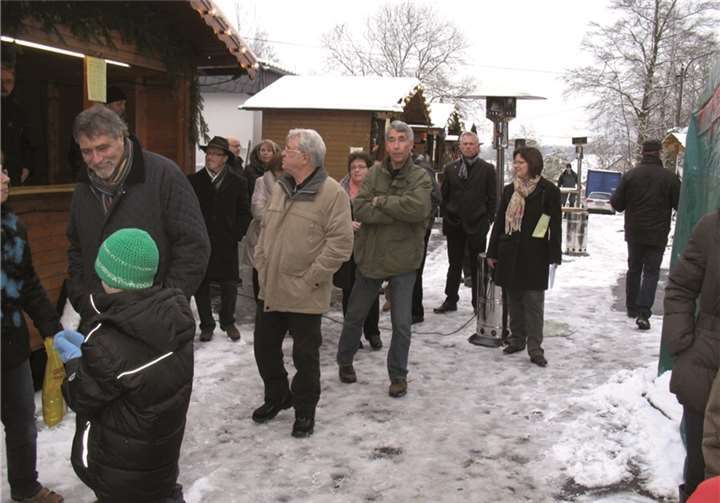 Am kommenden Sonntag werden die Besucher wieder zum Dürrholzer Weihnachtsmarkt strömen. privat