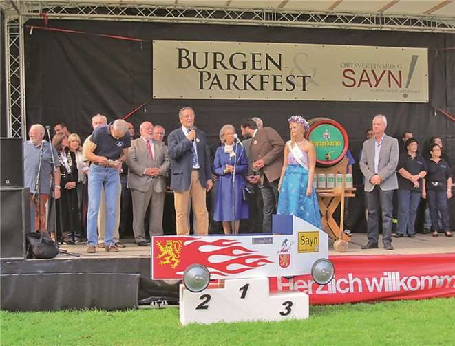 Am kommenden Wochenende startet in Bendorf-Sayn abermals das beliebte Burgen- und Parkfest. PS
