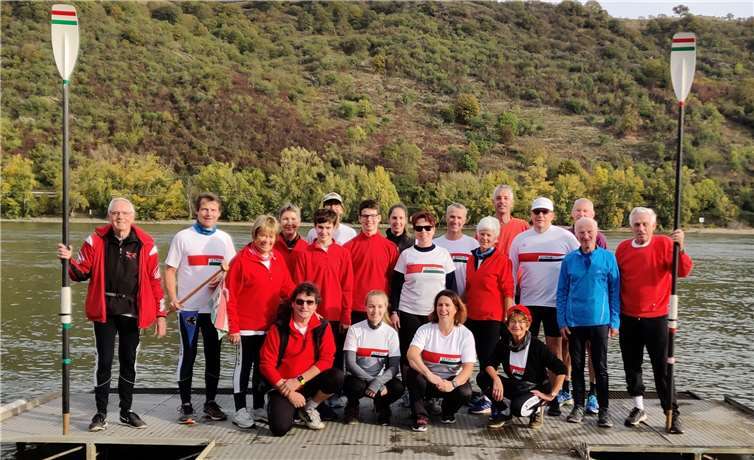 Am letzten Rudertag im Jahr 2019 fuhren die Vereinsmitglieder bei optimalen Witterungsbedingungen von Boppard nach Neuwied. Foto: privat