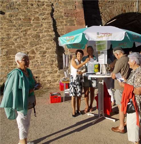 Am röhrig-forum Stand beim Konzert-Ausflug auf Festung Ehrenbreitstein wurden 50 Eintrittskarten für Top-Events der Region verlost. Privat