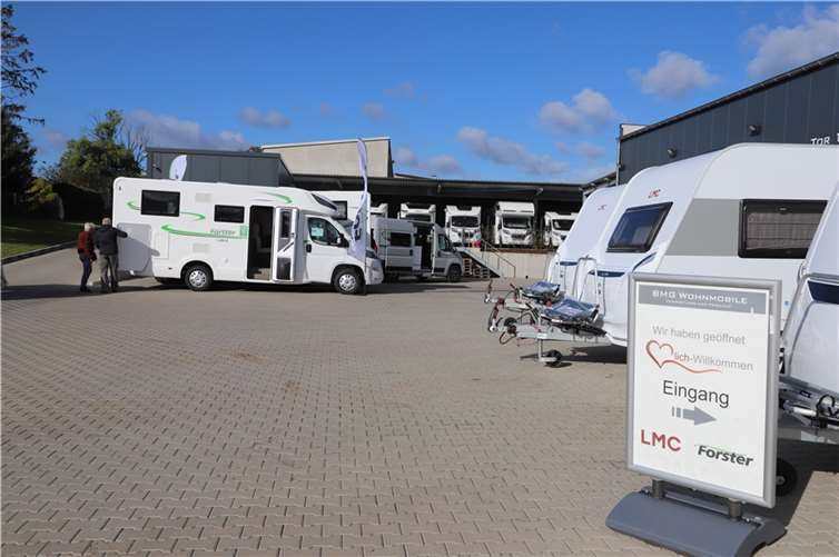 Am vergangenen Samstag und Sonntag fand bei BMG Wohnmobile im Kräwerweg die große Hausmesse statt. Foto: WAMFO.DE