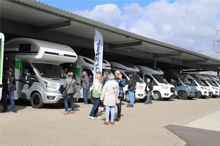Am vergangenen Samstag und Sonntag fand bei BMG Wohnmobile im Kräwerweg wieder die große traditionelle Frühjahrsmesse statt. Foto: WAMFO.DE