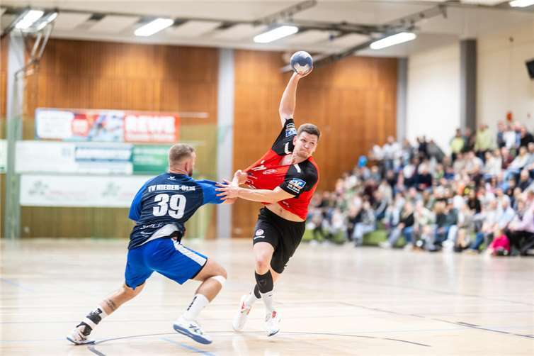 Am vergangenen Samstag war es wieder so weit, Heimspielzeit auf dem Mallendarer Berg. Der TV Nieder-Olm als Gast beim klar favorisierten HVV. Foto: HV Vallendar