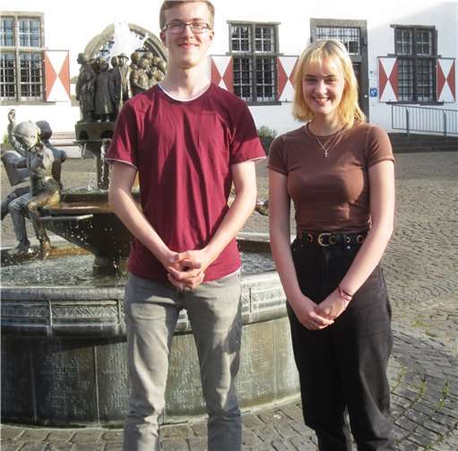 Amelie und Florian. Foto: Uwe Hüngsberg