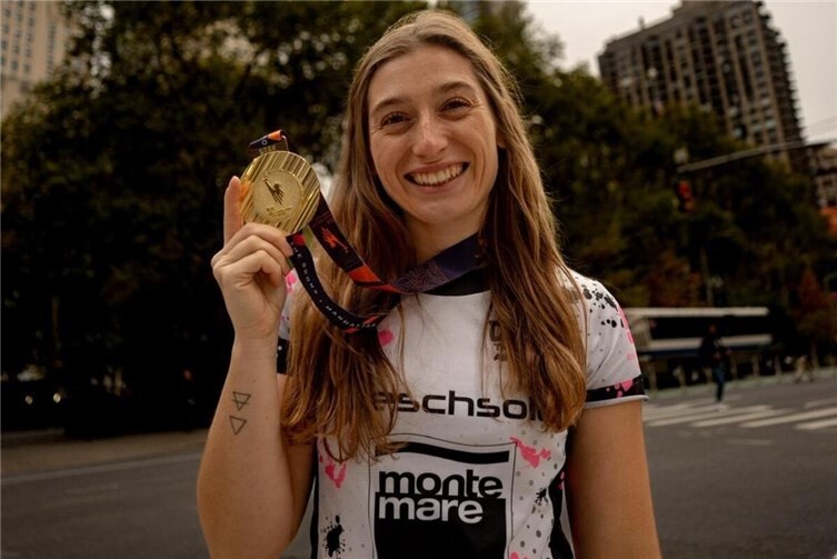 Amina Durben finishte ihren ersten Marathon in New York. Foto: privat