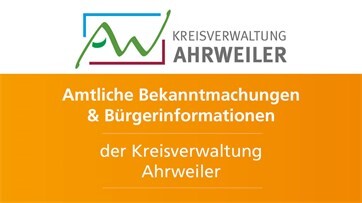 Vorschaubild Amtliche Bekanntmachungen Kreis Ahrweiler