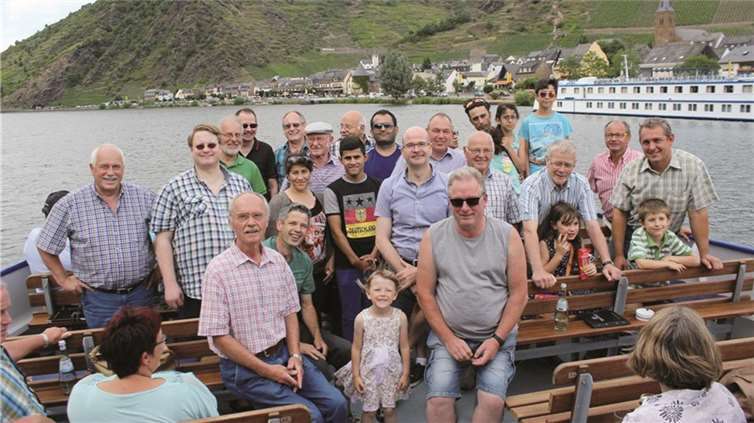 An Bord der „MS-Goldstück“ lernen die Flüchtlingsfamilien ihre neue Heimat von einer anderen Seite kennen. privat