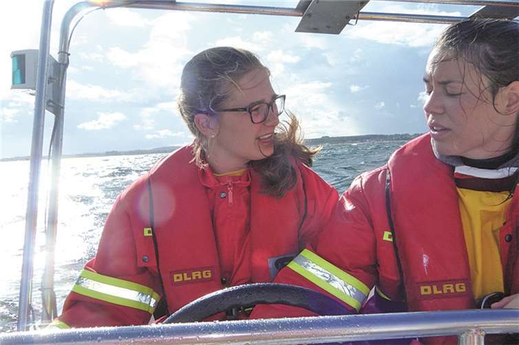 An Bord war volle Konzentration angesagt.