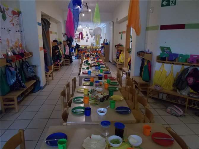 An Gründonnerstag wurde ein großes Osterfrühstück zelebriert. Foto: privat