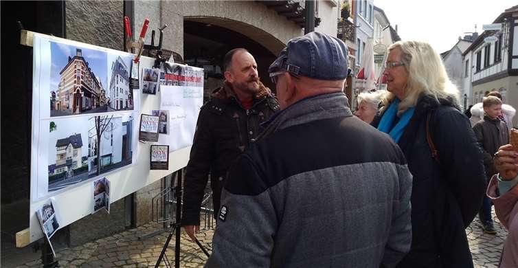 An Infotischen konnten Bürger ihre Meinung äußern.Foto: privat