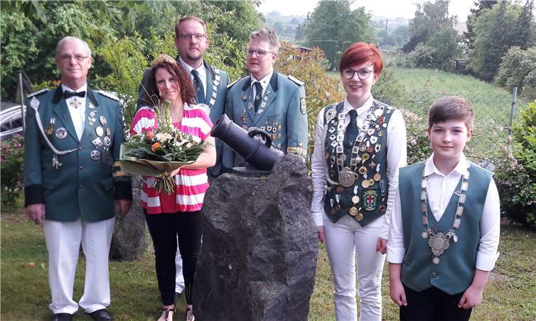 An Pfingesten wurden beim Königsschießen die Majestäten ermittelt.privat