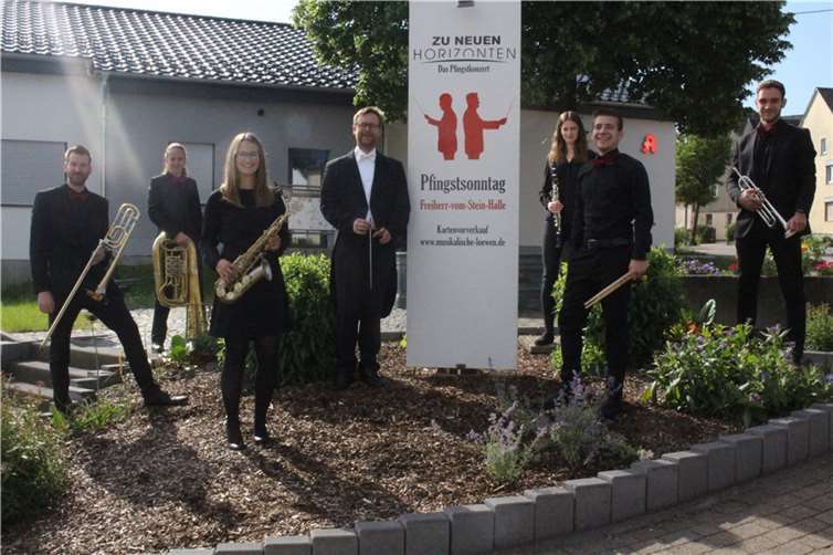 An Pfingsten gibt es wieder Musik.  Quelle: Musikalische Löwen Nentershausen