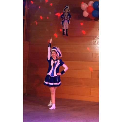 An allen Sitzungen und an der Damensitzung wird das Solomariechen der KG ihren diesjährigen Tanz präsentieren. Foto: privat