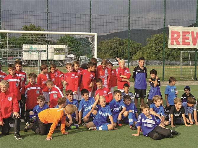 Fußball stand im Mittelpunkt 