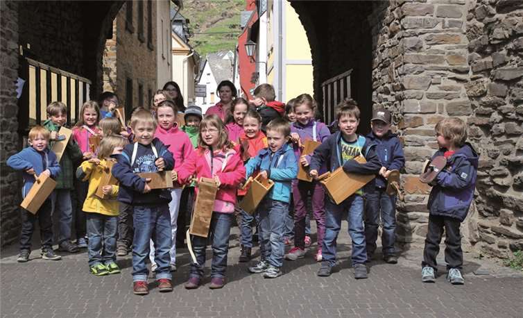 An beiden Kartagen zogen die Kinder morgens, mittags und abends durch die Straßen.privat