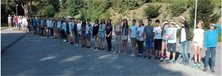 An beiden Tagen arbeiteten jüngere und ältere Schüler konstruktiv und ergebnisreich. Privat