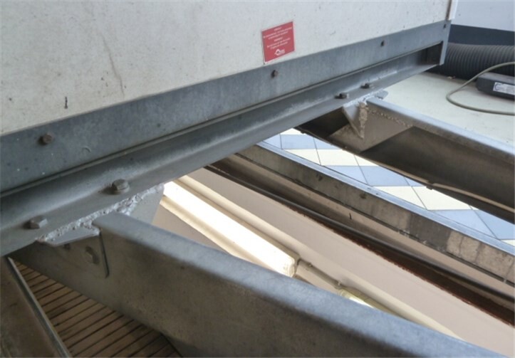 An dem Anhänger waren unzulässige Schweißnähte entdeckt worden.