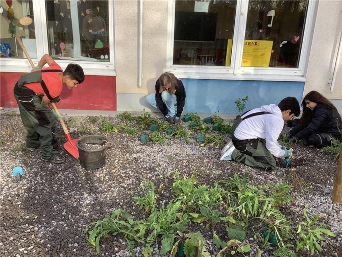 An der Gesamtschule Rheinbach in der Villeneuver Straße wird derzeit ein besonderes Projekt umgesetzt. Foto: privat
