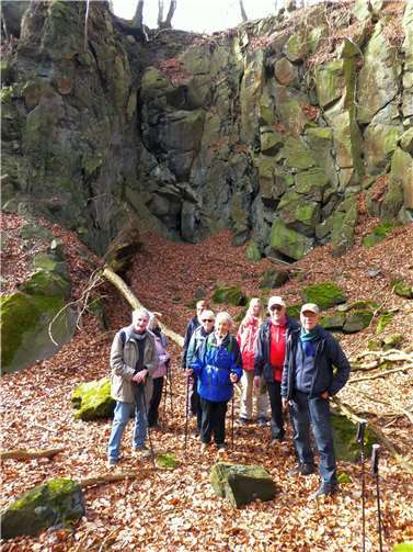 An der Hannebacher Ley.  Foto: Eifelverein Remagen / Klaus Arndt