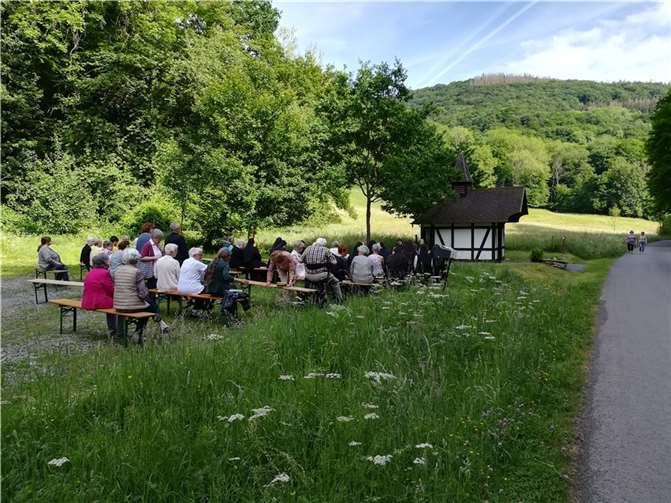 An der Mutter Rosa Gedenkstätte im Fockenbachtal fand auch im vergangenen Jahr die Bittandacht statt. Foto: Waldbreitbacher Franziskanerinnen