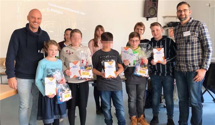 An der Nelson-Mandela-Schule Dierdorf fand im Rahmen des Tages der offenen Tür der Vorlesewettbewerb statt. Foto:privat