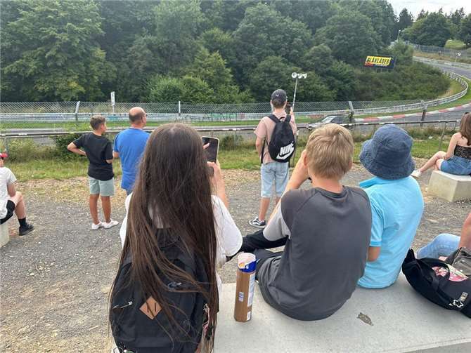 An der Nordschleife. Foto: Alexander Käb / Jugendzentrum Andernach