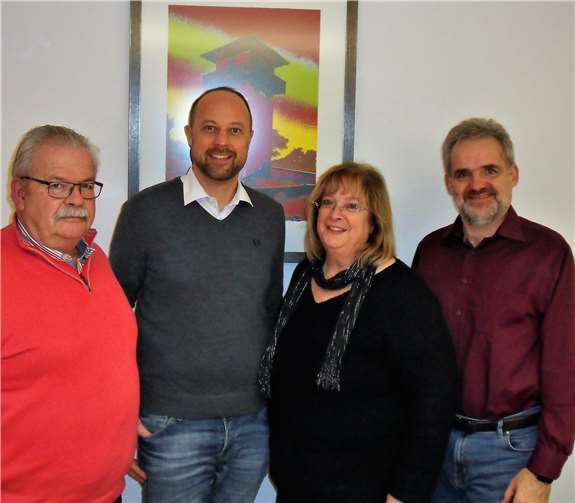 An der Spitze der Kandidatenliste stehen (v.l.): Franz Müller, Andreas Rath, Resi Best und Jürgen Heim.Foto: privat
